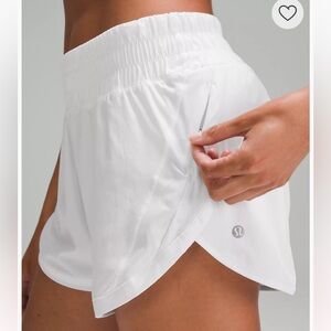 Lululemon Track That 3” running shorts